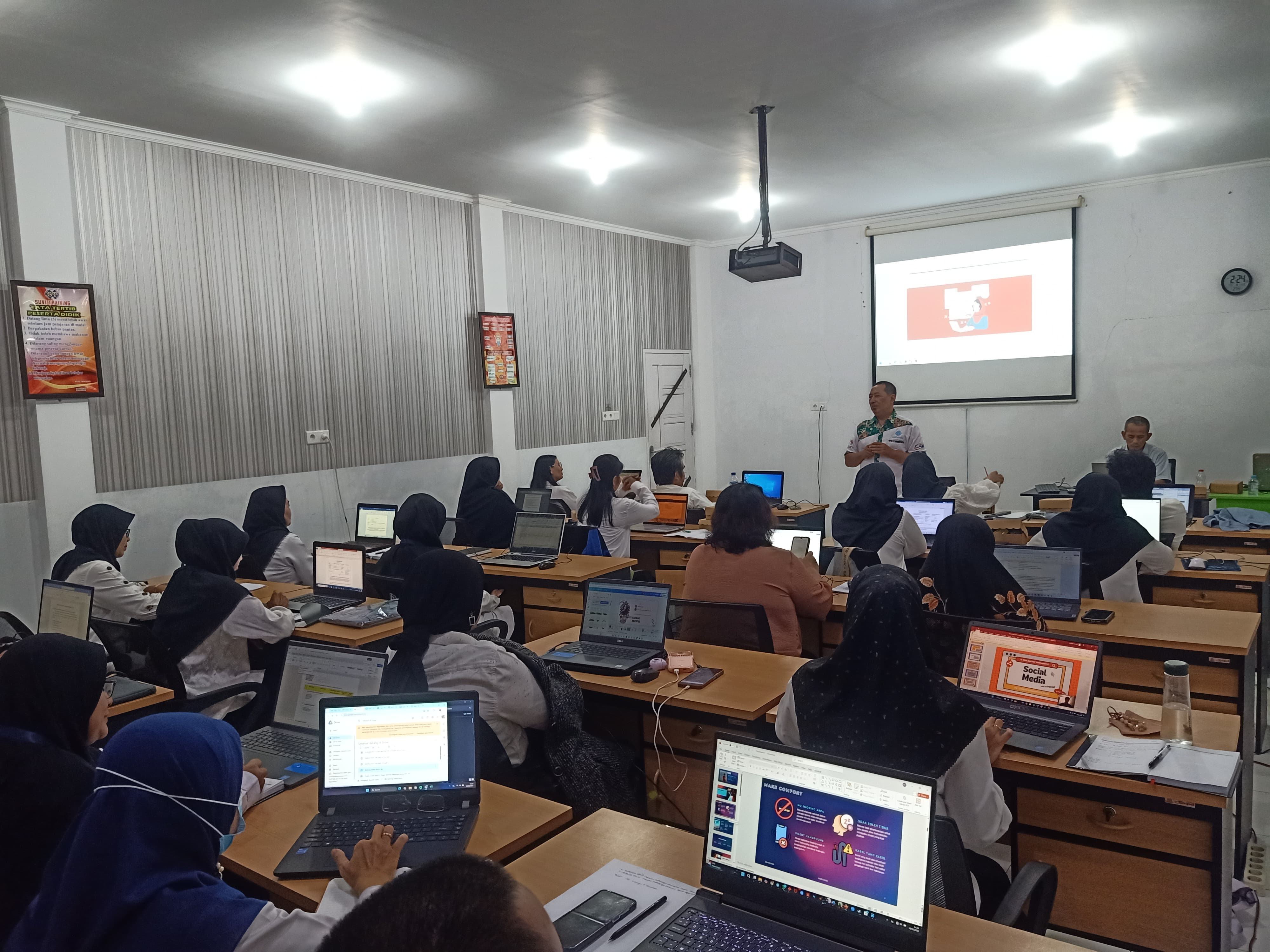 LPK Suvi Training dan Dinas Ketenagakerjaan Kota Bontang Tingkatkan Kompetensi Instruktur Melalui Pelatihan Metodologi Level 3 Bersertifikasi BNSP